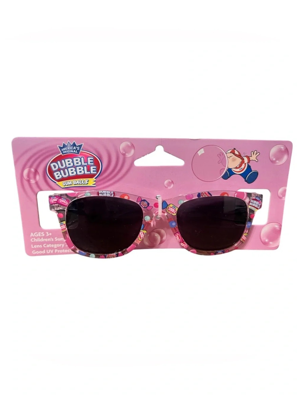Kids Pink Bubble Pop Sunglasses